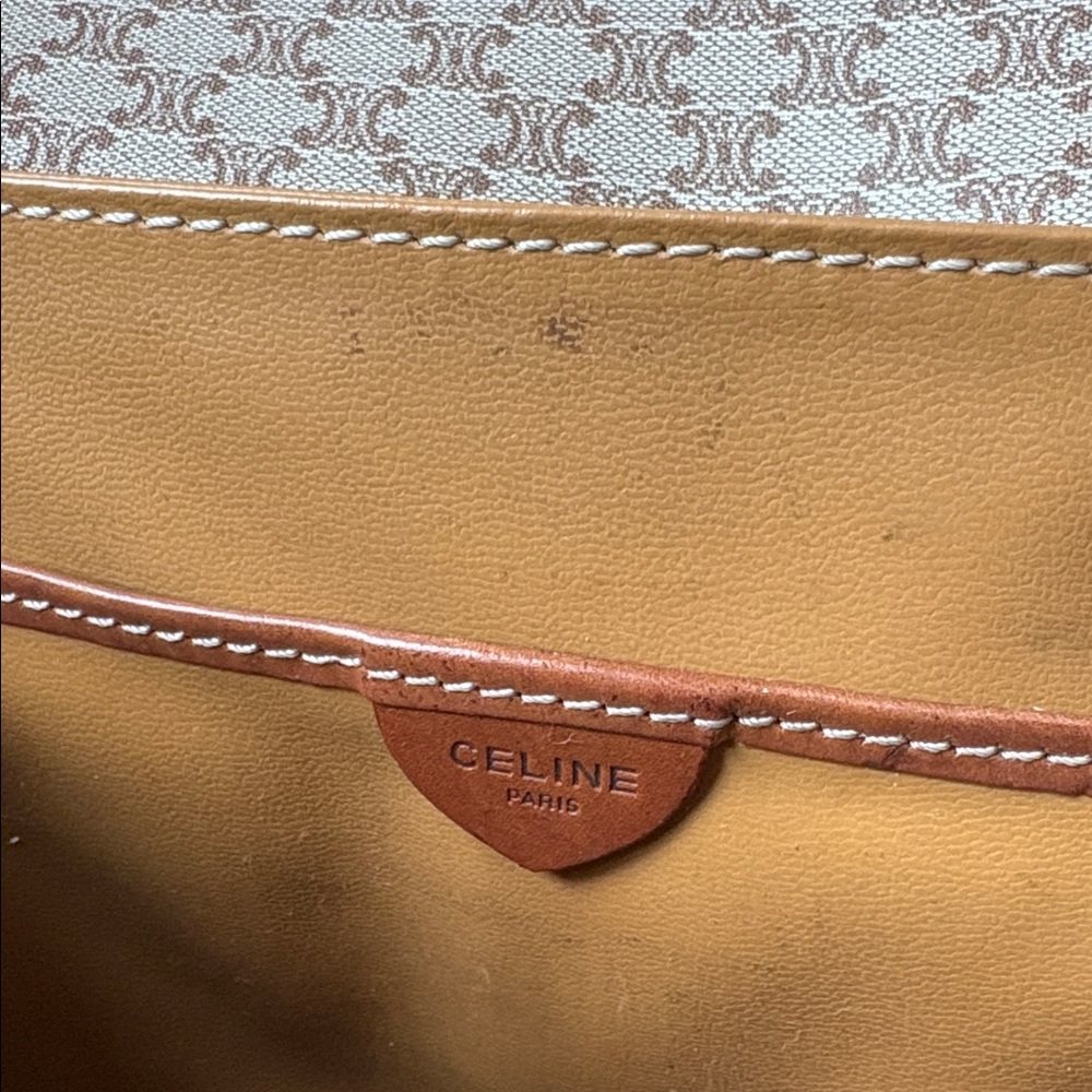 Celine Macadam Pattern Crossbody Bag - Picture 6 of 11